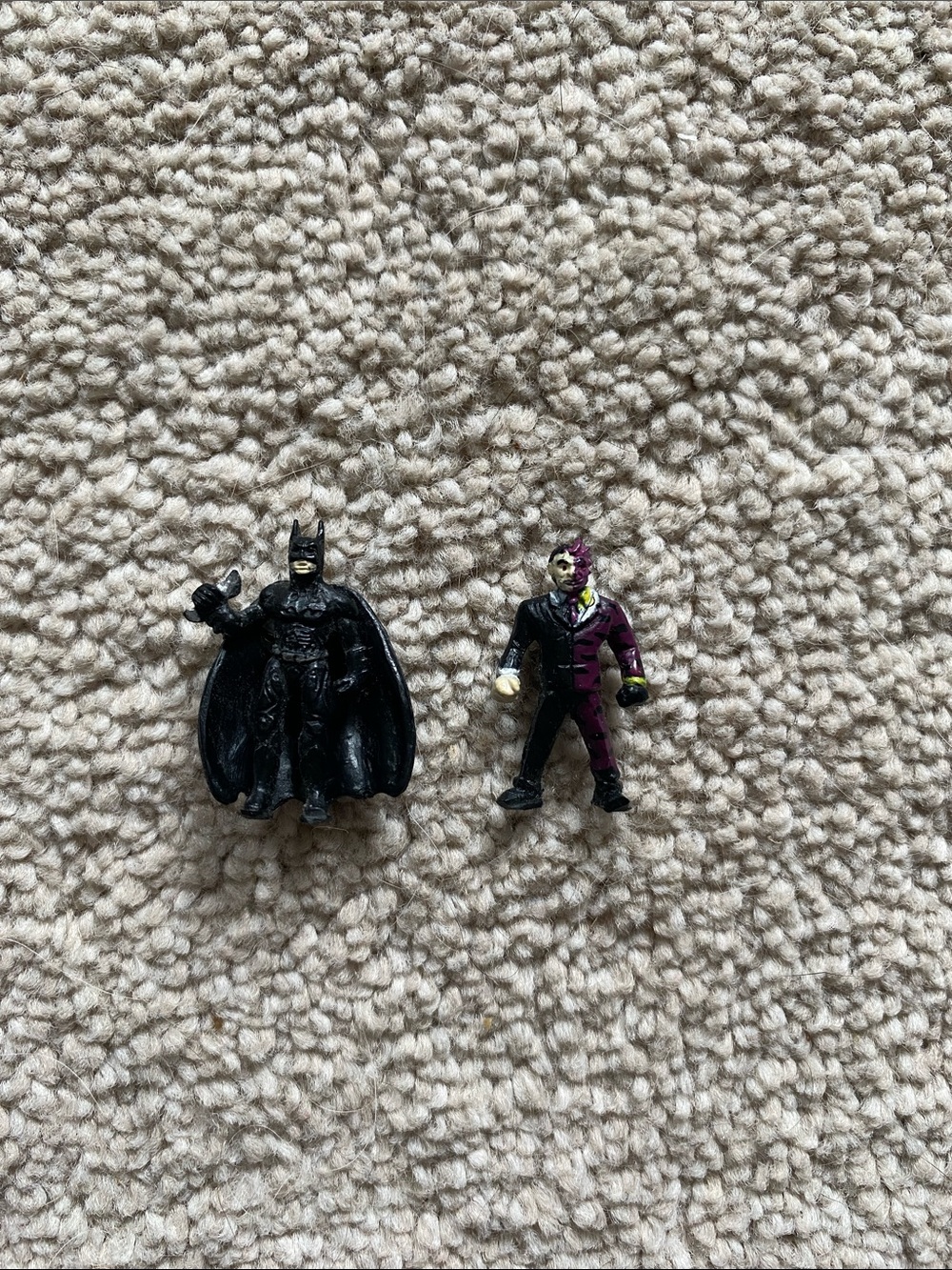 Vintage Micro Batman Figures